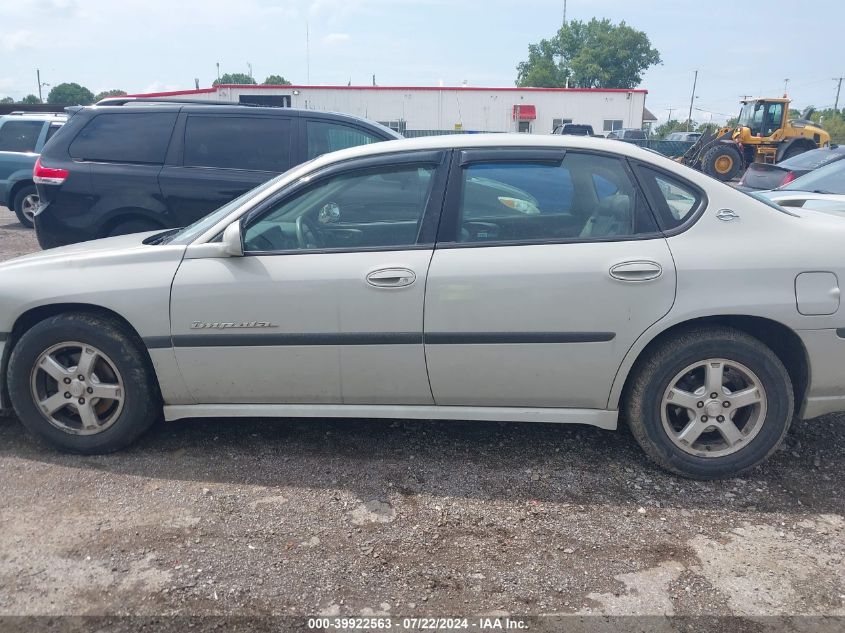2003 Chevrolet Impala Ls VIN: 2G1WH55K239221273 Lot: 39922563