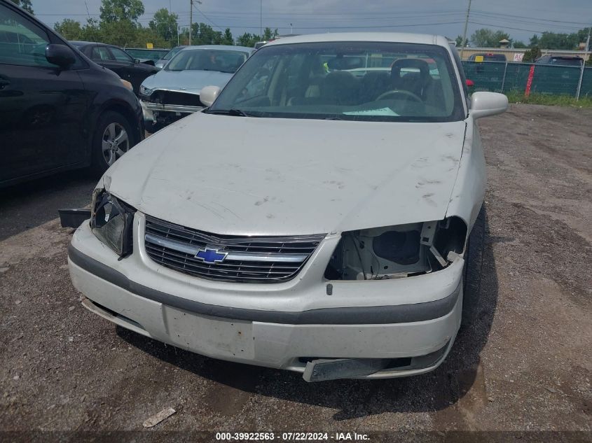 2003 Chevrolet Impala Ls VIN: 2G1WH55K239221273 Lot: 39922563