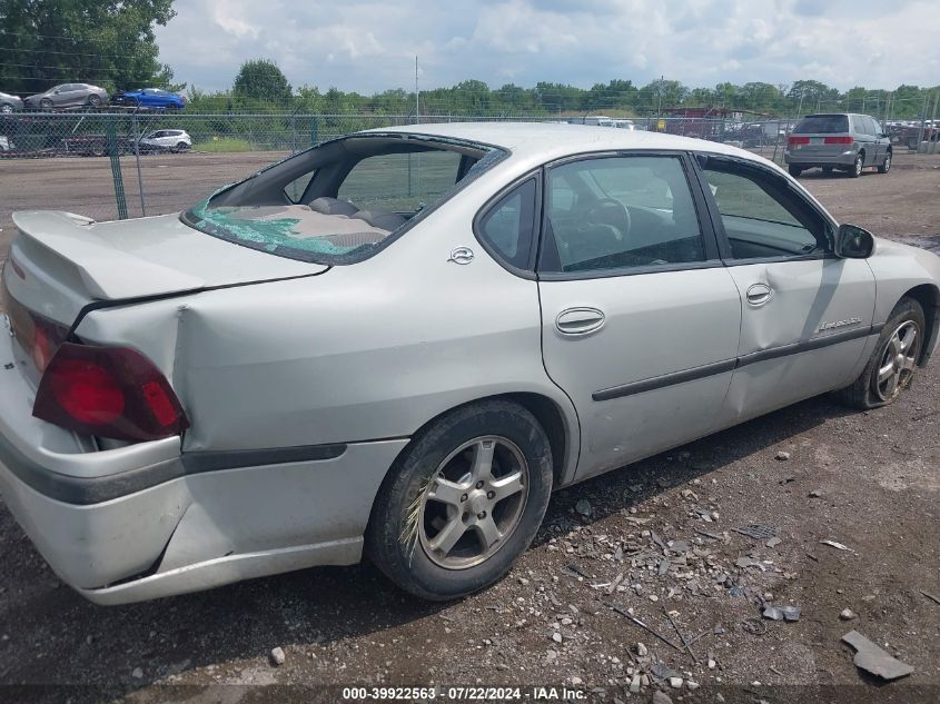 2003 Chevrolet Impala Ls VIN: 2G1WH55K239221273 Lot: 39922563