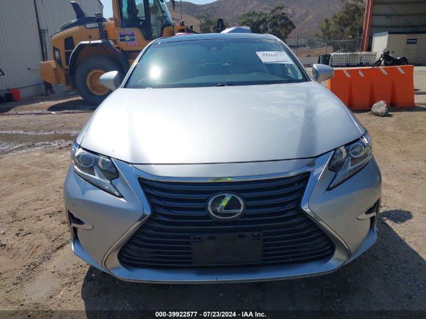 2016 Lexus Es 350 VIN: 58ABK1GG4GU012252 Lot: 39922577