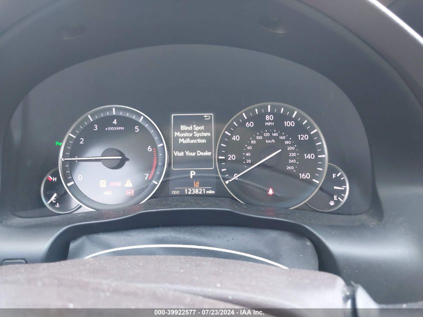 2016 Lexus Es 350 VIN: 58ABK1GG4GU012252 Lot: 39922577