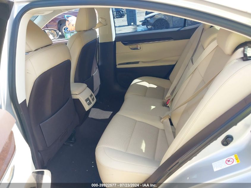 2016 Lexus Es 350 VIN: 58ABK1GG4GU012252 Lot: 39922577