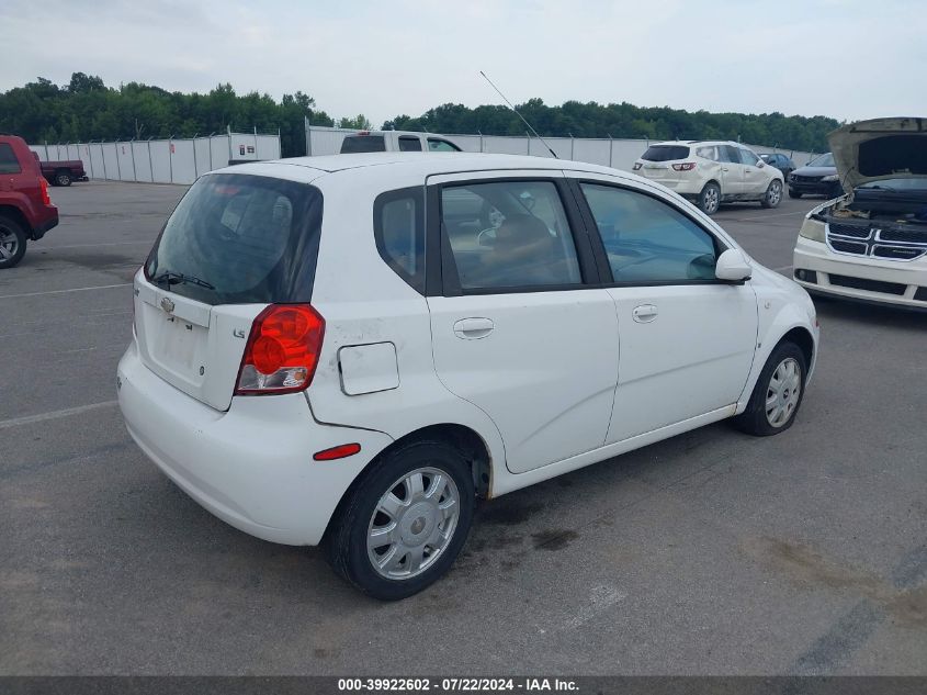 KL1TD666X8B083881 | 2008 CHEVROLET AVEO 5