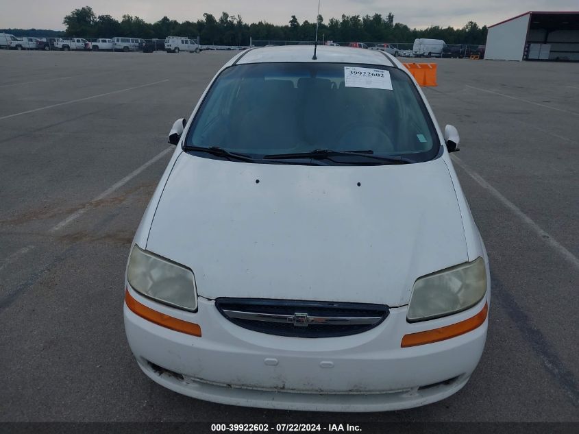 2008 Chevrolet Aveo 5 Ls VIN: KL1TD666X8B083881 Lot: 39922602