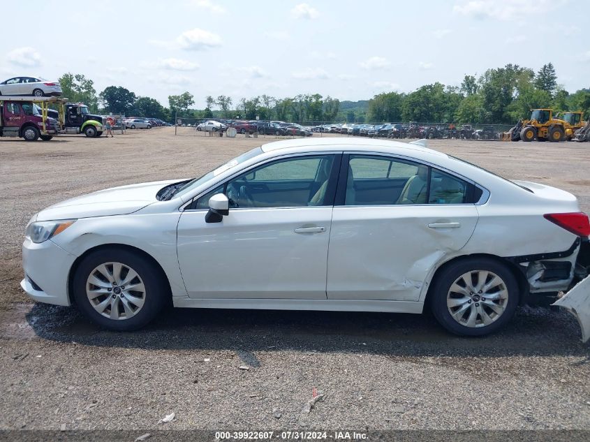 2016 Subaru Legacy 2.5I Premium VIN: 4S3BNAC66G3045761 Lot: 39922607