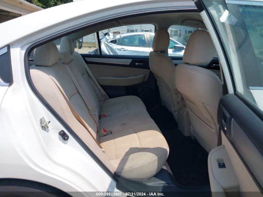 2016 Subaru Legacy 2.5I Premium VIN: 4S3BNAC66G3045761 Lot: 39922607