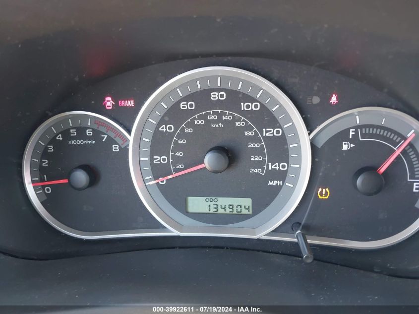 2008 Subaru Impreza Outback Sport VIN: JF1GH63668G837483 Lot: 39922611