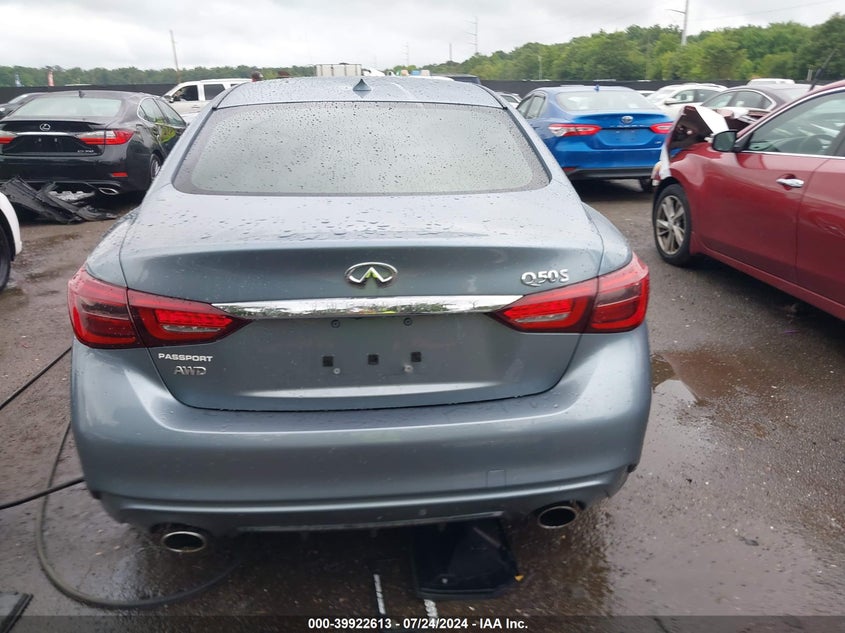 2019 INFINITI Q50 3.0T LUXE - JN1EV7AR4KM552452