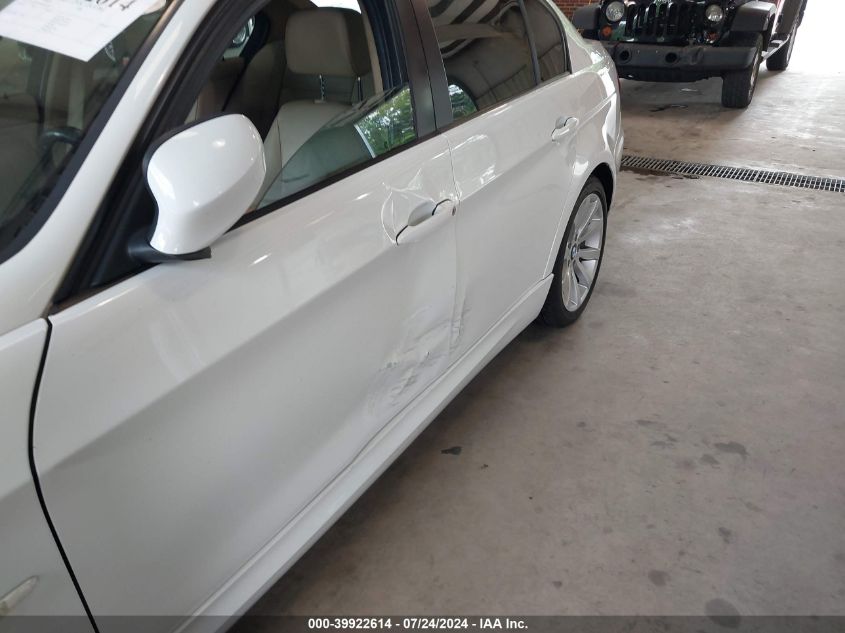 2011 BMW 328I VIN: WBAPH7G59BNM55627 Lot: 39922614