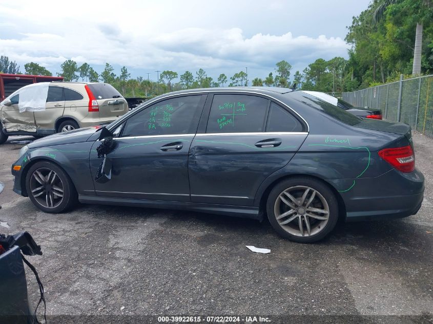 2013 Mercedes-Benz C 250 Luxury/Sport VIN: WDDGF4HB2DA769986 Lot: 39922615