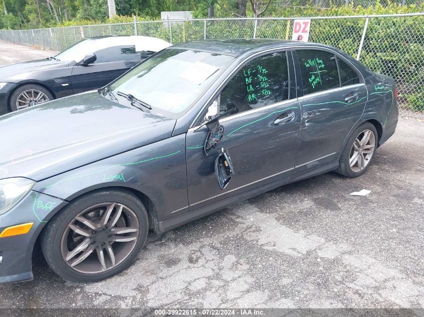 2013 Mercedes-Benz C 250 Luxury/Sport VIN: WDDGF4HB2DA769986 Lot: 39922615