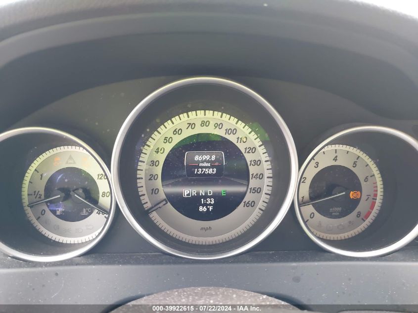 2013 Mercedes-Benz C 250 Luxury/Sport VIN: WDDGF4HB2DA769986 Lot: 39922615
