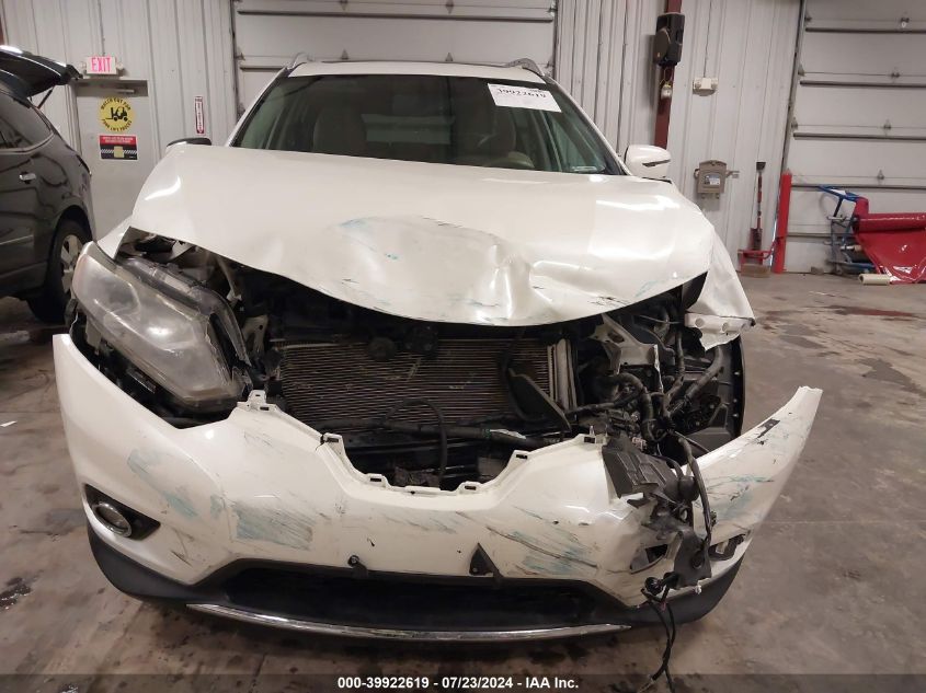 2015 Nissan Rogue Sl VIN: 5N1AT2MV8FC871728 Lot: 39922619