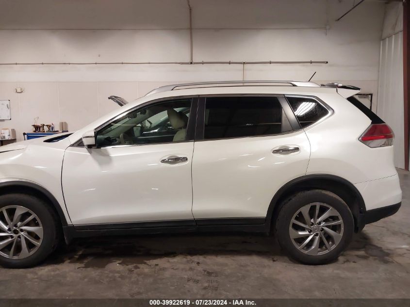 2015 Nissan Rogue Sl VIN: 5N1AT2MV8FC871728 Lot: 39922619