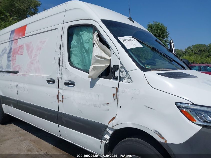 2021 Mercedes-Benz Sprinter 2500 High Roof I4 Diesel VIN: W1Y4DCHY9MT062093 Lot: 39922620