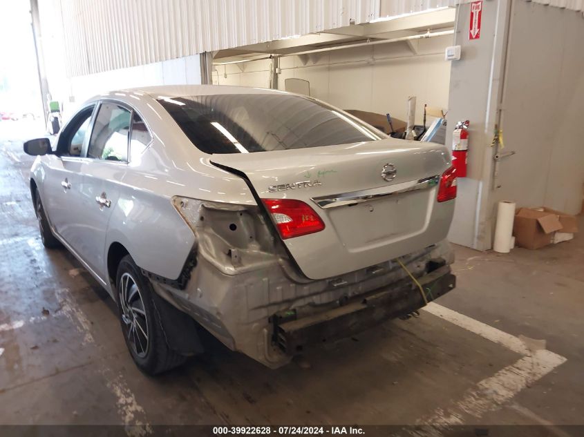 2019 Nissan Sentra S VIN: 3N1AB7AP6KY243794 Lot: 39922628