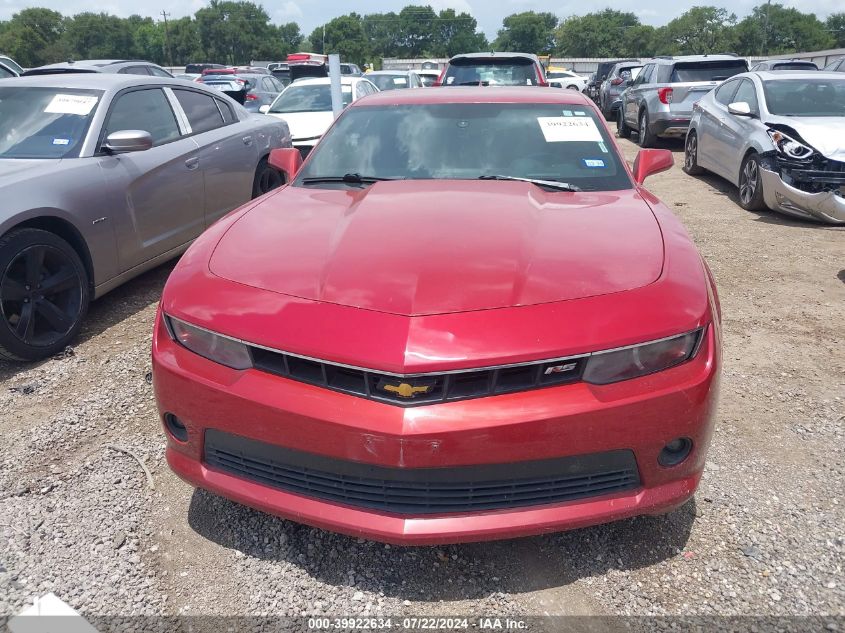 2014 Chevrolet Camaro 2Lt VIN: 2G1FC1E30E9154059 Lot: 39922634