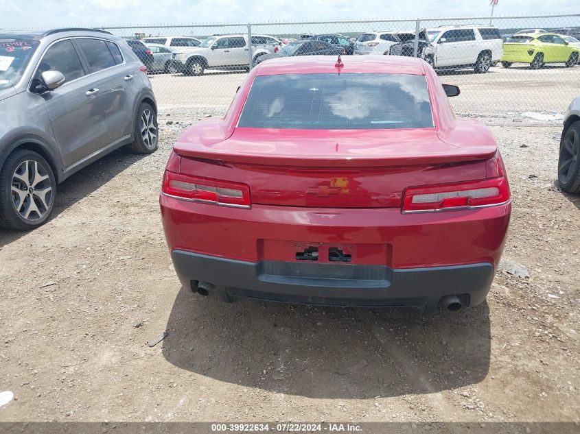 2014 Chevrolet Camaro 2Lt VIN: 2G1FC1E30E9154059 Lot: 39922634