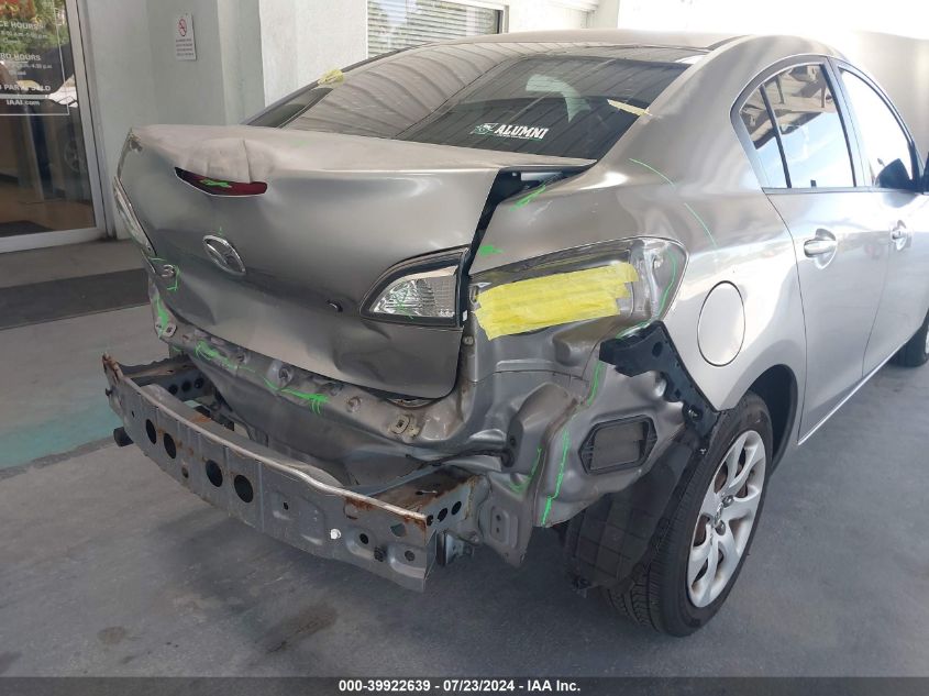 2011 Mazda Mazda3 I VIN: JM1BL1UF8B1497073 Lot: 39922639