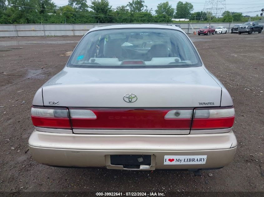 1996 Toyota Corolla Dx VIN: 1NXBB02E3TZ368404 Lot: 39922641