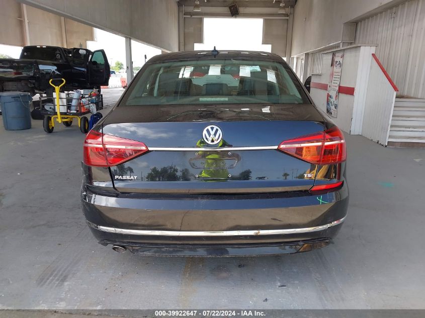 2017 Volkswagen Passat 1.8T R-Line VIN: 1VWDT7A31HC003216 Lot: 39922647