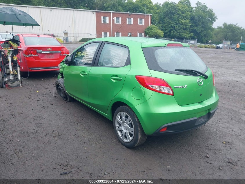 2012 Mazda Mazda2 Sport VIN: JM1DE1KZ0C0151509 Lot: 39922664