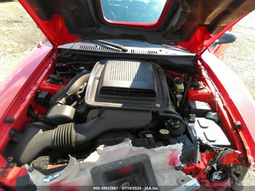 2003 Ford Mustang Mach 1 VIN: 1FAFP42R93F440492 Lot: 39922667