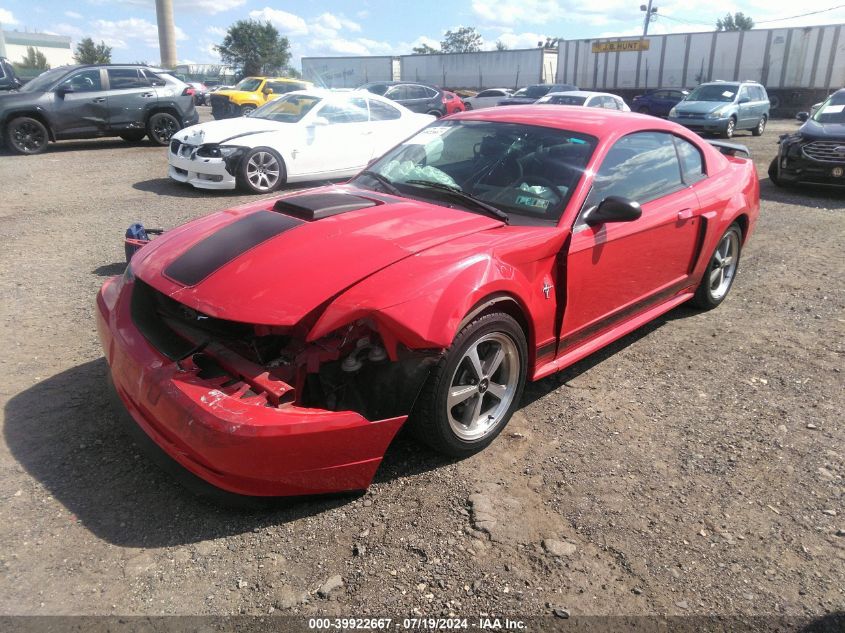 2003 Ford Mustang Mach 1 VIN: 1FAFP42R93F440492 Lot: 39922667