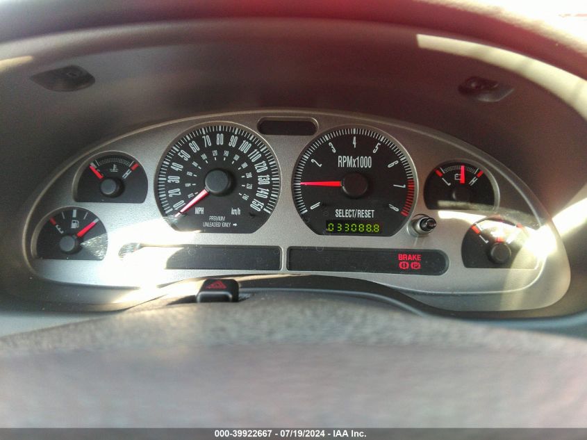 2003 Ford Mustang Mach 1 VIN: 1FAFP42R93F440492 Lot: 39922667