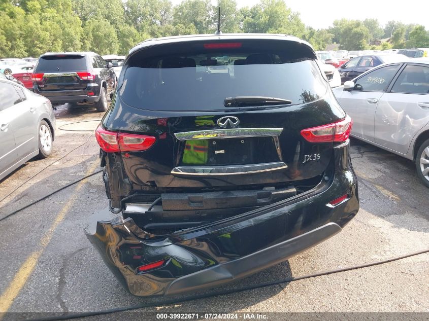 2013 Infiniti Jx35 VIN: 5N1AL0MMXDC323836 Lot: 39922671