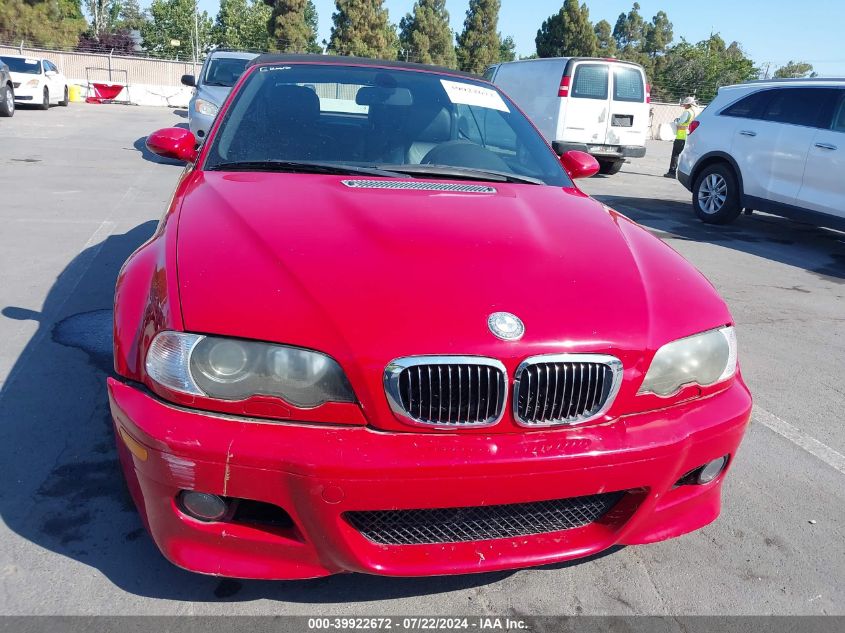 2004 BMW M3 VIN: WBSBR93444PK07739 Lot: 39922672