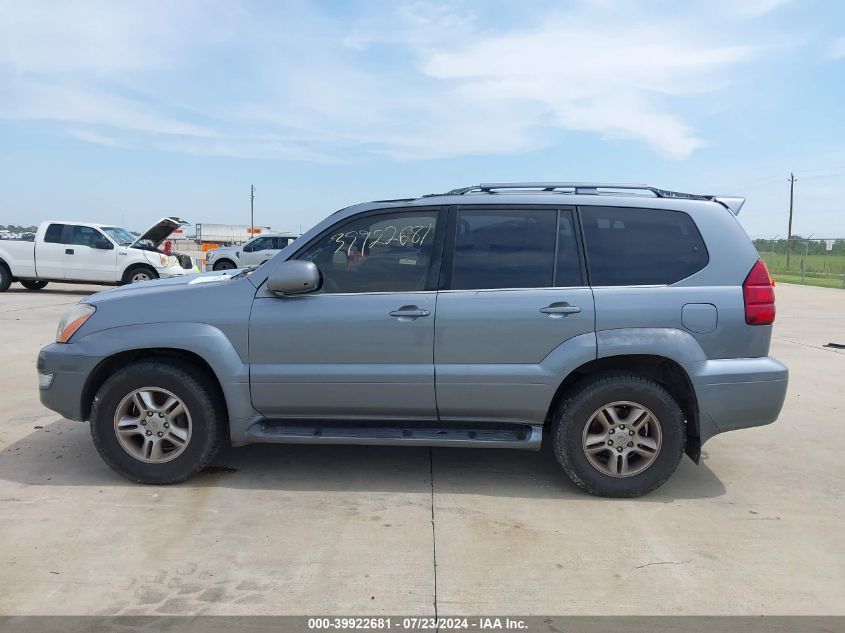 2004 Lexus Gx 470 VIN: JTJBT20X640056746 Lot: 39922681