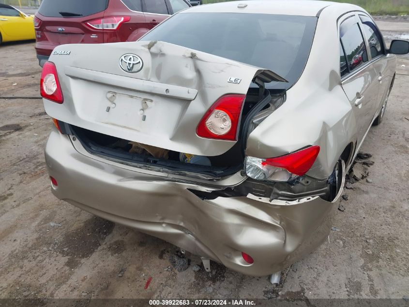 2009 Toyota Corolla S/Le/Xle VIN: 1NXBU40E69Z059250 Lot: 39922683