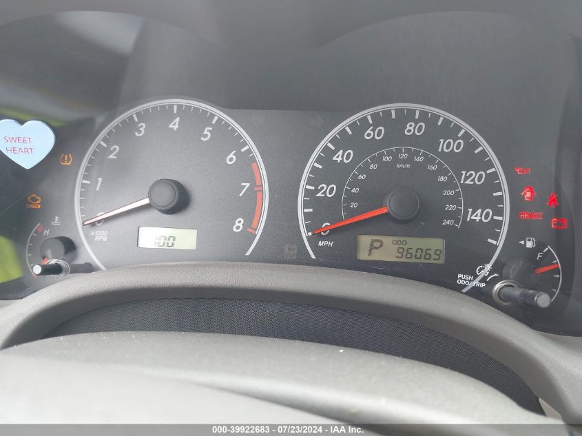 2009 Toyota Corolla S/Le/Xle VIN: 1NXBU40E69Z059250 Lot: 39922683