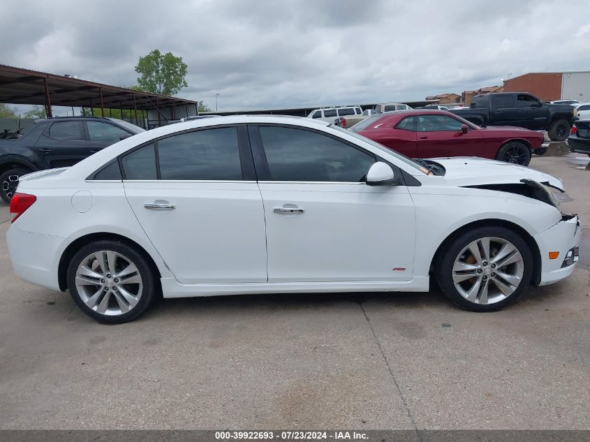 2013 Chevrolet Cruze Ltz VIN: 1G1PG5SB2D7107451 Lot: 39922693