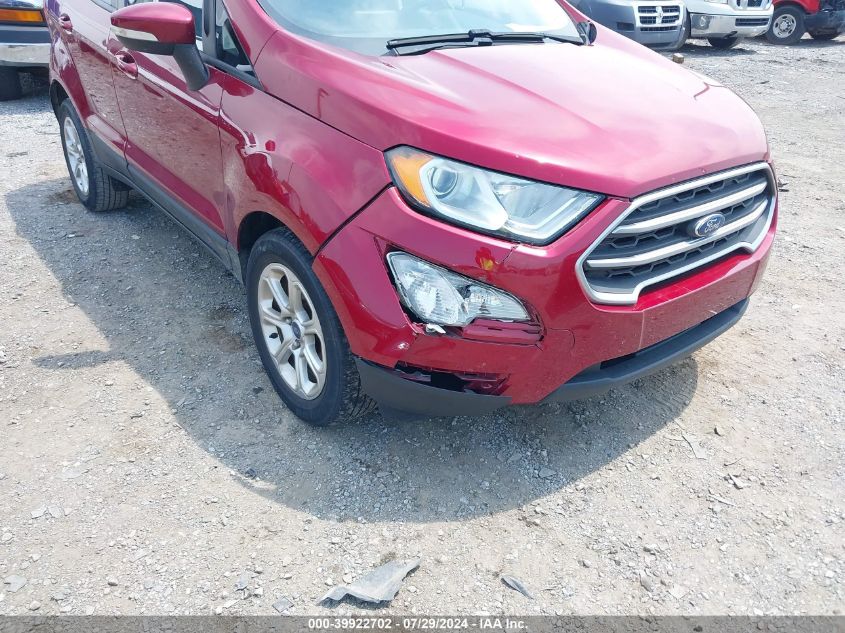 2018 Ford Ecosport Se VIN: MAJ3P1TE7JC241274 Lot: 39922702