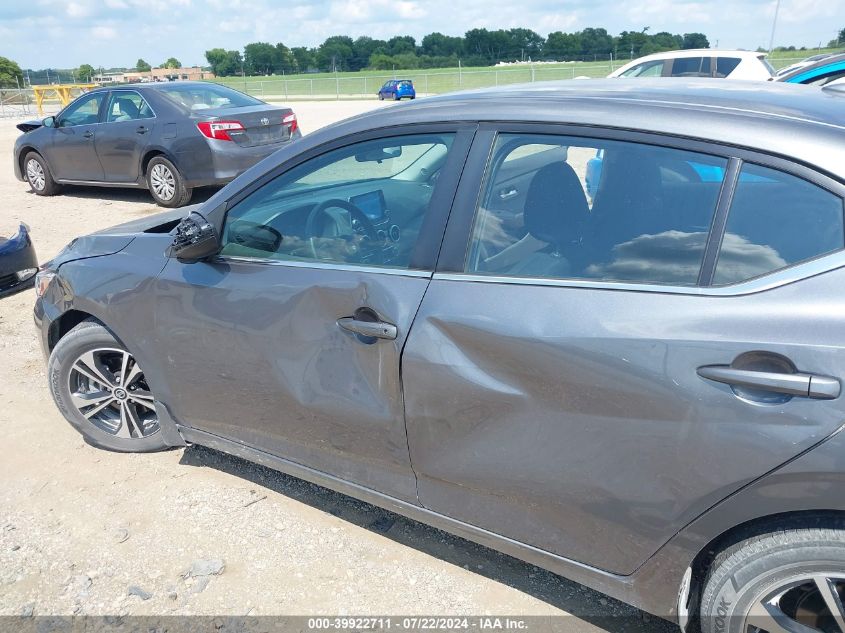 2023 Nissan Sentra Sv Xtronic Cvt VIN: 3N1AB8CV7PY251783 Lot: 39922711