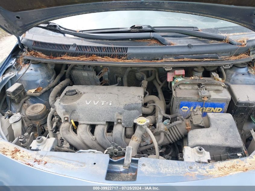 2010 Toyota Yaris VIN: JTDBT4K3XA4078245 Lot: 39922717