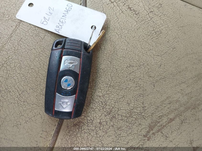 2011 BMW 328I VIN: WBAPH7G53BNN06202 Lot: 39922747