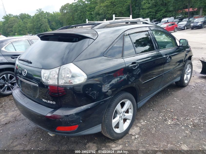 2005 Lexus Rx 330 VIN: JTJGA31U650054924 Lot: 39922752