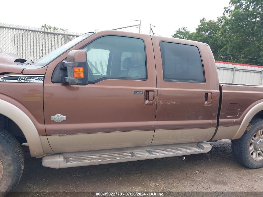 2011 Ford F-250 Lariat VIN: 1FT7W2BT9BEA72854 Lot: 39922779