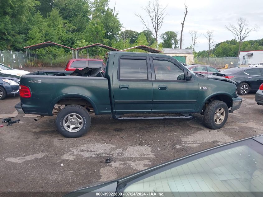 1FTRW08L92KA22722 2002 Ford F-150 Lariat/Xlt