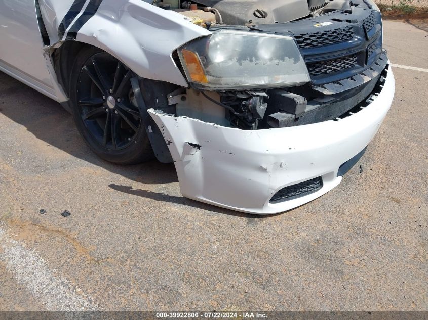 2014 DODGE AVENGER SE - 1C3CDZAG9EN116474