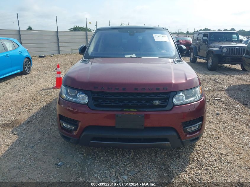 2017 Land Rover Range Rover Sport VIN: SALWR2FE5HA141286 Lot: 39922818