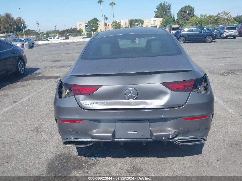 2020 Mercedes-Benz Cla 250 VIN: W1K5J4GB8LN086236 Lot: 39922844