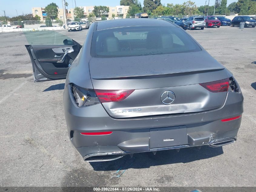 2020 Mercedes-Benz Cla 250 VIN: W1K5J4GB8LN086236 Lot: 39922844