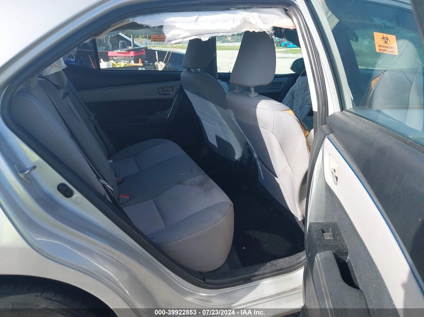 2015 TOYOTA COROLLA LE - 5YFBURHE6FP266252