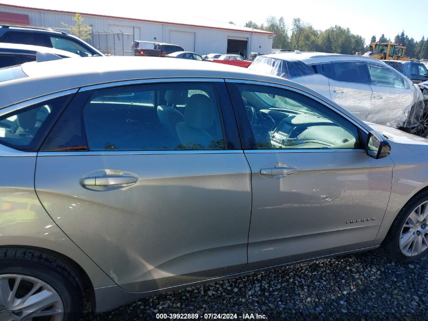 2014 Chevrolet Impala 1Ls VIN: 2G11Y5SL4E9163421 Lot: 39922889