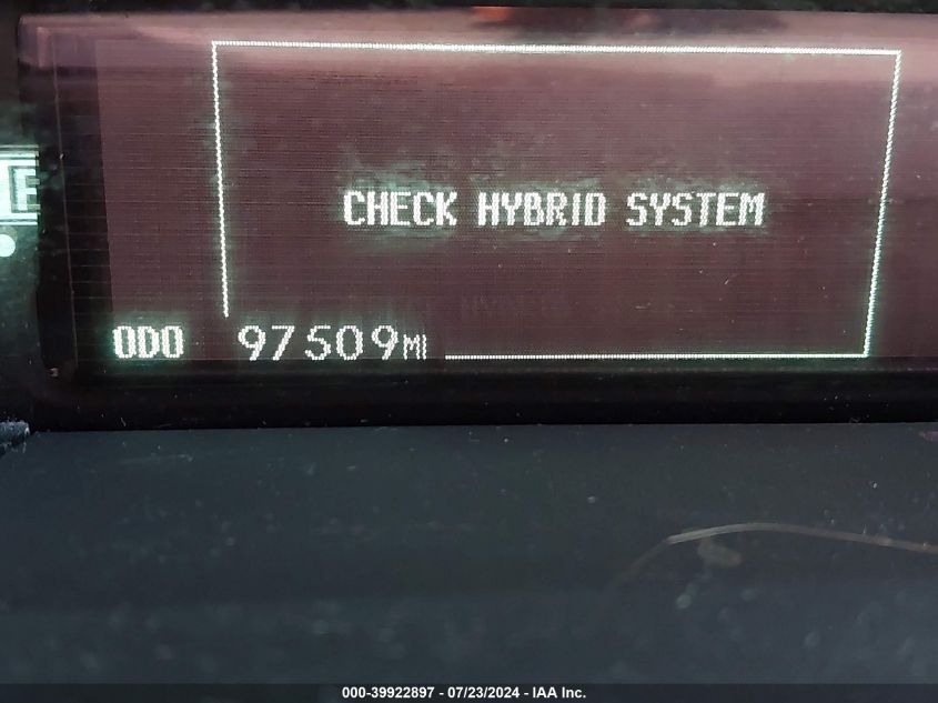 2010 Toyota Prius Iii VIN: JTDKN3DU9A0066556 Lot: 39922897