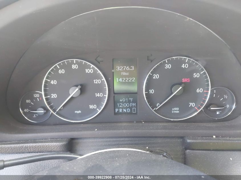 2005 Mercedes-Benz C 240 Luxury VIN: WDBRF61J55F673742 Lot: 39922908